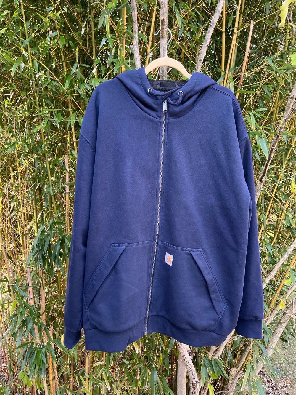 Carhartt Paxton Full Zip Sweatshirt Navy